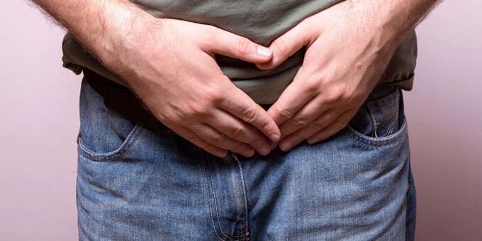 bolečine v spodnjem delu trebuha s cistitisom